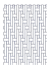 Twill Dutch Weave Mesh를 뒤집습니다