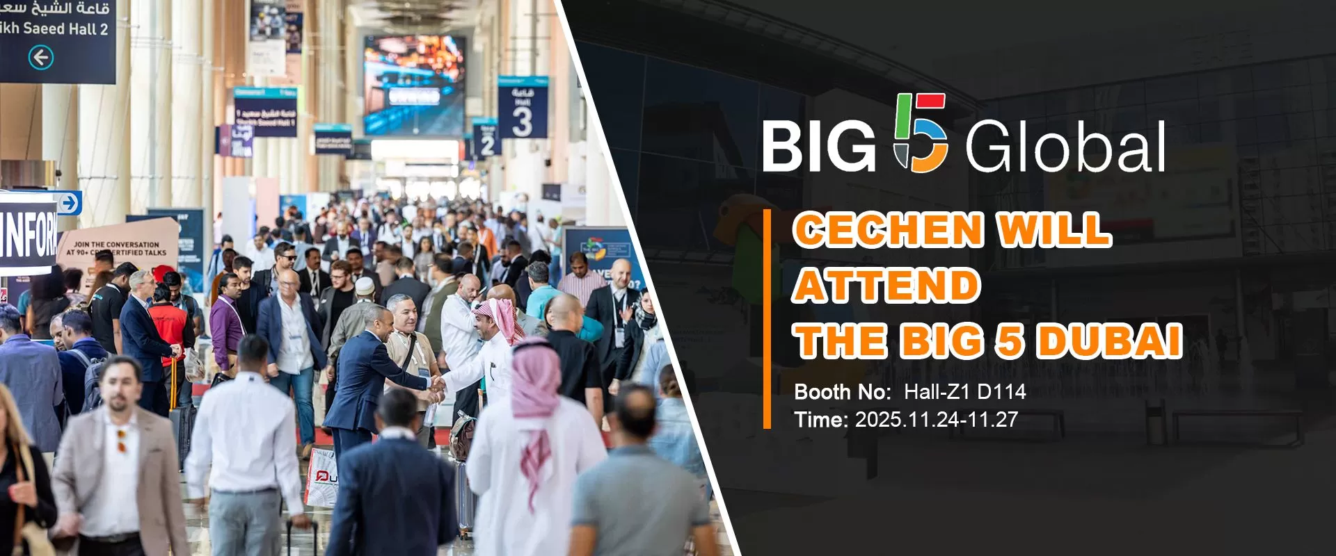  Cechen은 Big 5 Dubai 